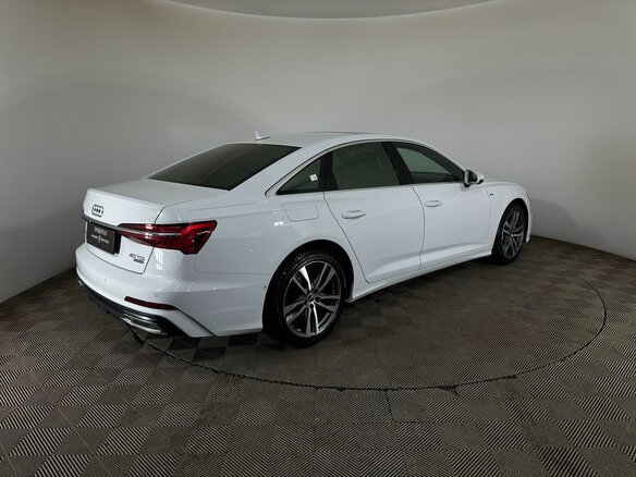 2021 Audi A6 40 TDI V (C8), белый - вид 5