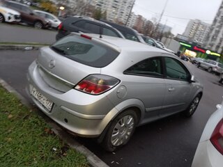 2007 Opel Astra GTC H Рестайлинг, серебристый, 690000 рублей, вид 2
