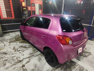 2014 Mitsubishi Mirage VI, розовый, 700000 рублей, вид 5
