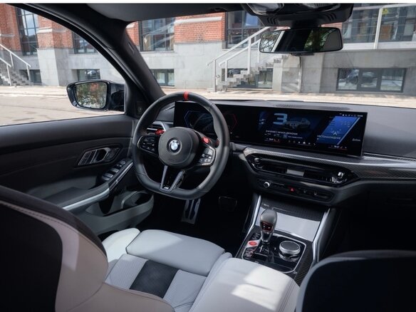 2024 BMW M3 Competition Package VI (G80) Рестайлинг, серый, 15100000 рублей - вид 11