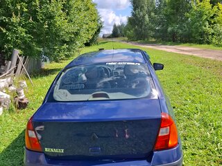 2003 Renault Symbol I Рестайлинг, синий, 145000 рублей, вид 3