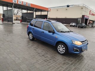 2015 Lada (ВАЗ) Kalina II, синий, 380000 рублей, вид 2