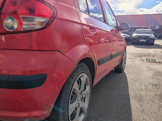 2005 Hyundai Getz I, красный, 380000 рублей, вид 5