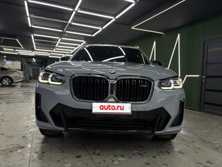 2022 BMW X3 M40i III (G01) Рестайлинг, серебристый, 3600000 рублей, вид 4