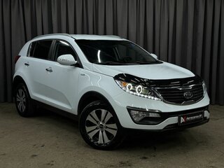 2011 Kia Sportage III, белый, 1199999 рублей, вид 3