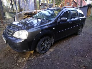 2007 Chevrolet Lacetti I, чёрный, 300000 рублей, вид 4