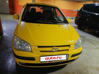 2004 Hyundai Getz I, жёлтый, 450000 рублей, вид 3