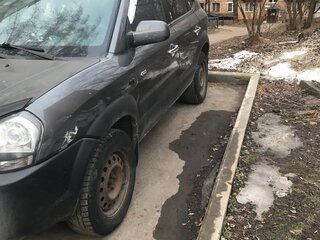 2006 Hyundai Tucson I, серый, 450000 рублей, вид 3