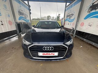 2022 Audi A6 40 TDI V (C8), синий, 4099000 рублей, вид 3
