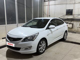 2014 Hyundai Solaris I, белый, 780000 рублей, вид 1