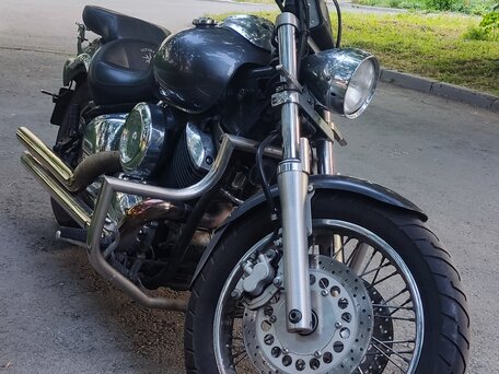 2005 Yamaha XVS1100, серебристый, 610000 рублей, вид 1