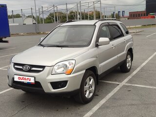2009 Kia Sportage II Рестайлинг, серебристый, 850000 рублей, вид 1