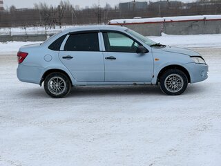 2013 Lada (ВАЗ) Granta I, голубой, 300000 рублей, вид 4