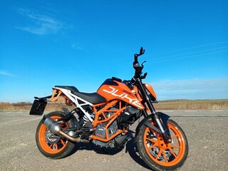 2017 KTM 390 Duke, оранжевый, 450000 рублей, вид 1