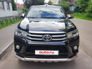 2016 Toyota Hilux VIII, чёрный, 2950000 рублей, вид 1