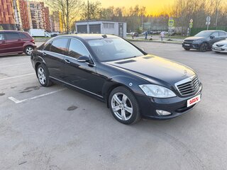 2006 Mercedes-Benz S-Класс 550 Long V (W221), синий, 1000000 рублей, вид 3