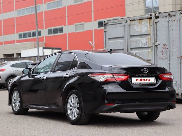 2019 Toyota Camry VIII (XV70), чёрный, 2150000 рублей - вид 3