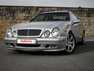 2000 Mercedes-Benz CLK-Класс 230 I (W208) Рестайлинг, серебристый, 790000 рублей, вид 2