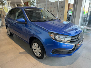 2018 Lada (ВАЗ) Granta I Рестайлинг, синий, 640000 рублей, вид 2
