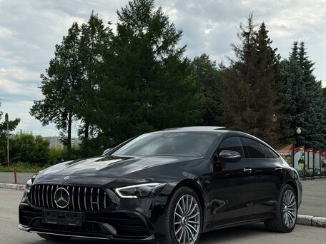 2021 Mercedes-Benz AMG GT 4-Door Coupe 43 I, чёрный, 7570000 рублей, вид 1