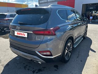 2018 Hyundai Santa Fe IV, серый, 1650000 рублей, вид 4