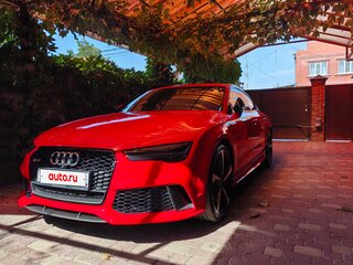 2016 Audi RS 7 Sportback performance I (4G) Рестайлинг, красный, 7150000 рублей, вид 2