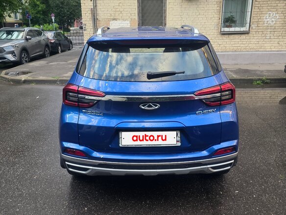 2021 Chery Tiggo 4 I Рестайлинг, синий, 1250000 рублей - вид 3