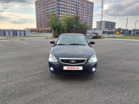 2010 Lada (ВАЗ) Priora I, чёрный, 350000 рублей - вид 5