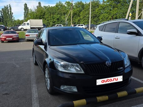 2011 Skoda Octavia II (A5) Рестайлинг, чёрный, 640000 рублей, вид 1
