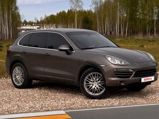 2010 Porsche Cayenne Diesel II (958), коричневый, 2300000 рублей, вид 2