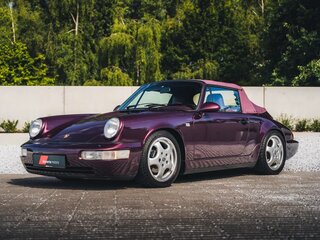 1994 Porsche 911 Carrera III (964), фиолетовый, 15800000 рублей, вид 3