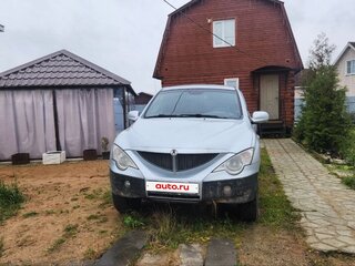 2008 SsangYong Actyon Sports I, серебристый, 350000 рублей, вид 1