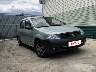 2007 Renault Logan I, зелёный, 450000 рублей, вид 3