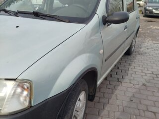 2007 Renault Logan I, зелёный, 320000 рублей, вид 2