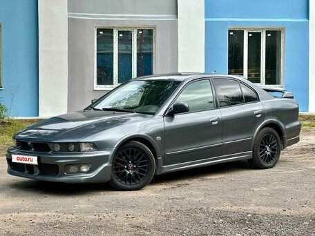 2001 Mitsubishi Galant VIII Рестайлинг, серый, 680000 рублей, вид 1
