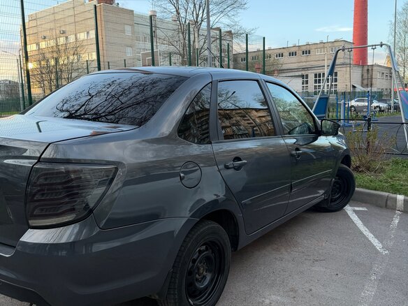 2020 Lada (ВАЗ) Granta I Рестайлинг, серый - вид 4