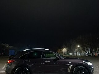 2014 Infiniti QX70, коричневый, 3333333 рублей, вид 3