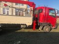 1993 Fuso (Mitsubishi) Fighter, красный, 3700000 рублей - вид 7