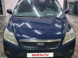 2010 Ford Focus II Рестайлинг, синий, 399990 рублей, вид 1