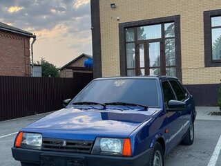 2002 Lada (ВАЗ) 21099, синий, 145000 рублей, вид 5