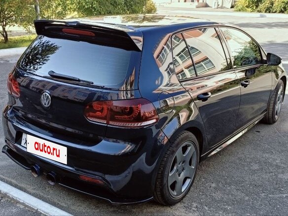 2011 Volkswagen Golf VI, синий, 1190000 рублей - вид 7