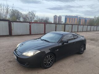 2007 Hyundai Coupe II (GK) Рестайлинг, чёрный, 680000 рублей, вид 2