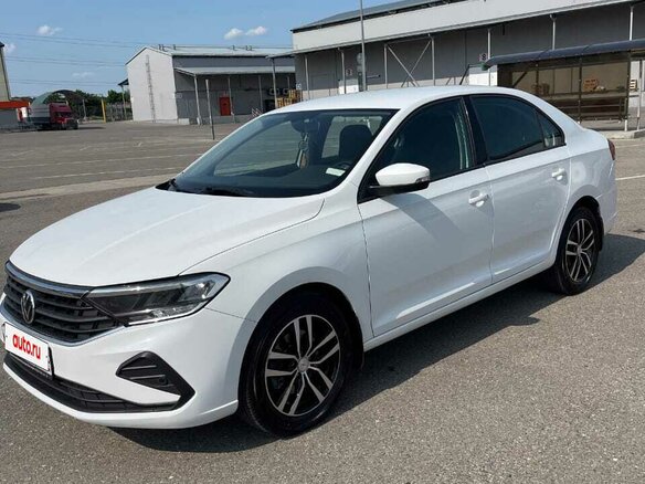 2020 Volkswagen Polo VI, белый, 1600000 рублей