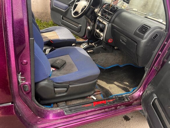 2002 Suzuki Jimny III, фиолетовый, 650000 рублей - вид 7