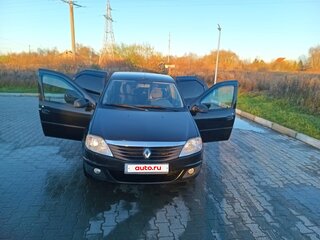 2011 Renault Logan I Рестайлинг, чёрный, 600000 рублей, вид 3