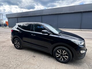 2013 Hyundai Santa Fe III, чёрный, 1380000 рублей, вид 2