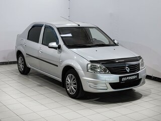 2013 Renault Logan I Рестайлинг, серый, 429000 рублей, вид 1