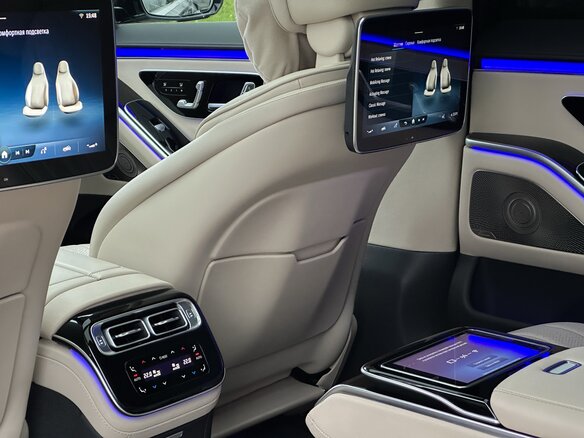 2021 Mercedes-Benz S-Класс 350 d Long 4MATIC VII (W223), чёрный - вид 38