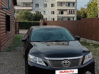2012 Toyota Camry VII (XV50), чёрный, 1680000 рублей, вид 2