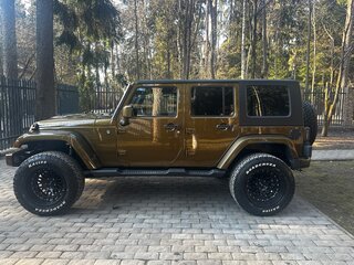 2007 Jeep Wrangler III (JK), зелёный, 3499999 рублей, вид 2